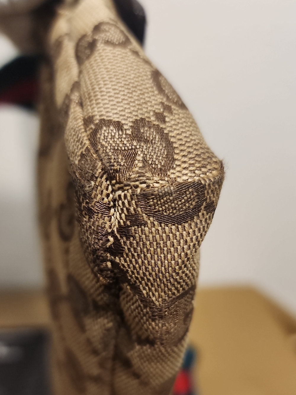 Gucci Canvas Web Leather Waist Bag - Picture 12 of 17